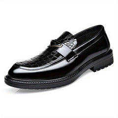 Men's Comfy Non-slip Loafer Shoes PU Leather Spring Summer