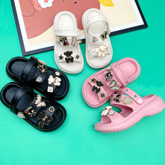 Girls' Breathable Open Toe Sandals Lightweight Comfort Anti-Slip Beach Summer
