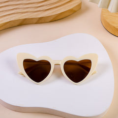 Y2K Heart Shaped Sunglasses UV Protection UV400 for Party