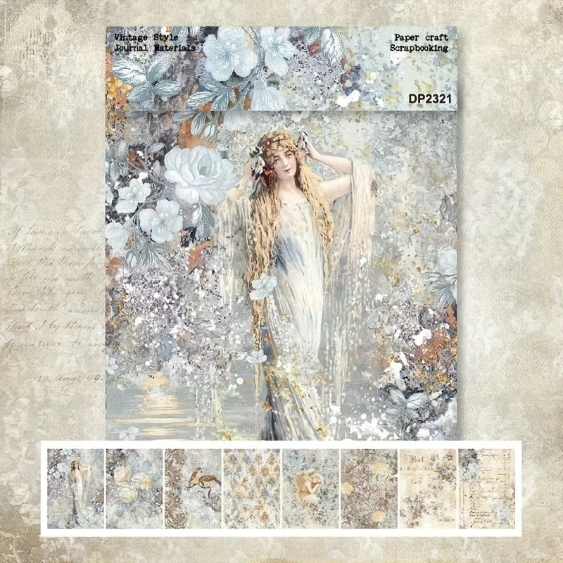 Fairyland A5 Pattern Paper for DIY Album Scrapbook - Single Sided Material