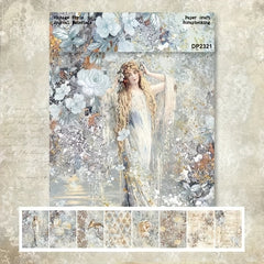 Fairyland A5 Pattern Paper for DIY Album Scrapbook - Single Sided Material