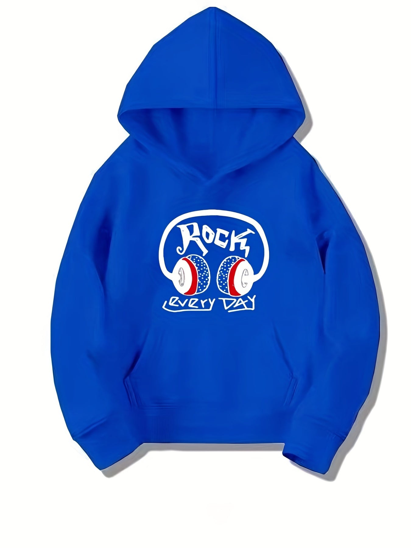 Headphone And ROCK EVERY Boys Hoodie for Kids
