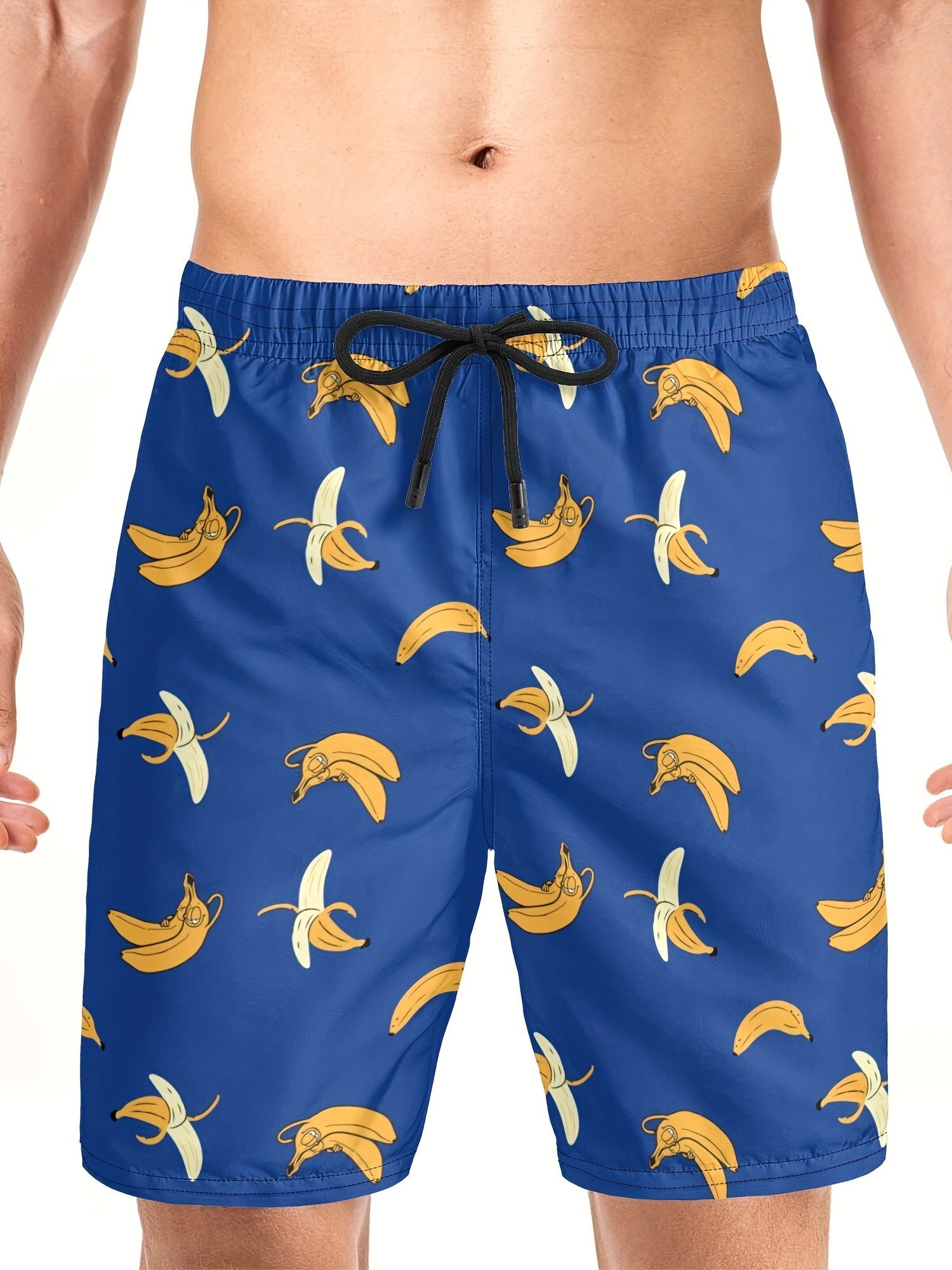 Bananas Drawstring Swim Trunk Men's Board Shorts