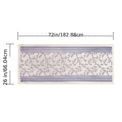 Linen Floral Print Scarf Head Wrap Women Neck Scarf Outdoor Hijab