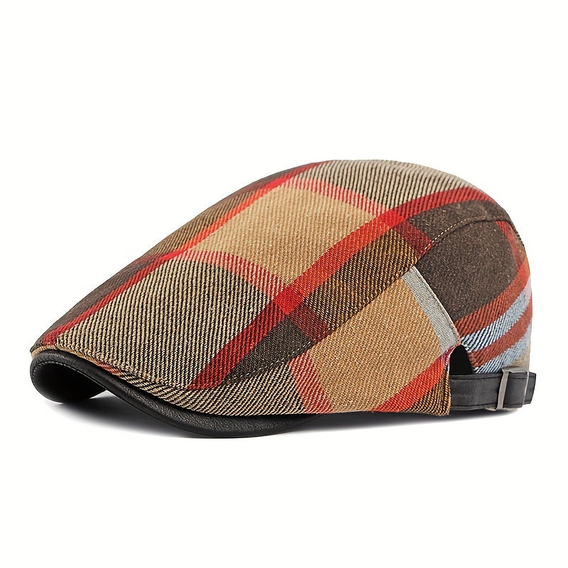 Meromibe Newsboy Cap Beret Hat Men Adjustable Painter Driving Cap Winter Autumn