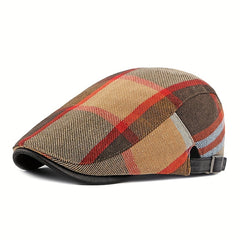 Meromibe Newsboy Cap Beret Hat Men Adjustable Painter Driving Cap Winter Autumn