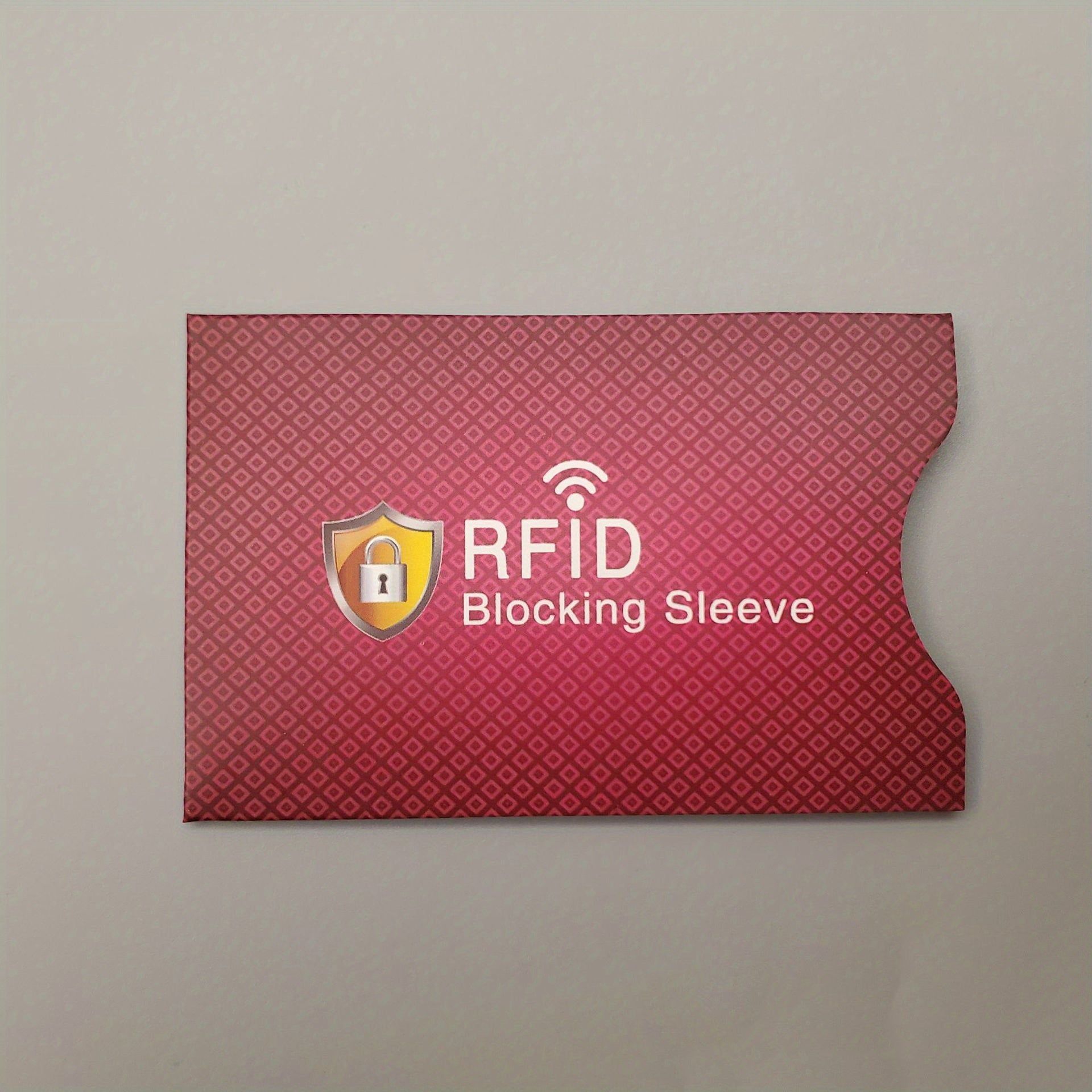 5PCS Aluminum Anti Rfid Blocking Card Holder Wallet