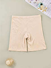2 Pack Plus Size Boyshorts Set Women's Plus Solid Seamless Modal