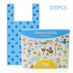 High Diaper Garbage Bag for Bedroom Kitchen Garden Car Trash