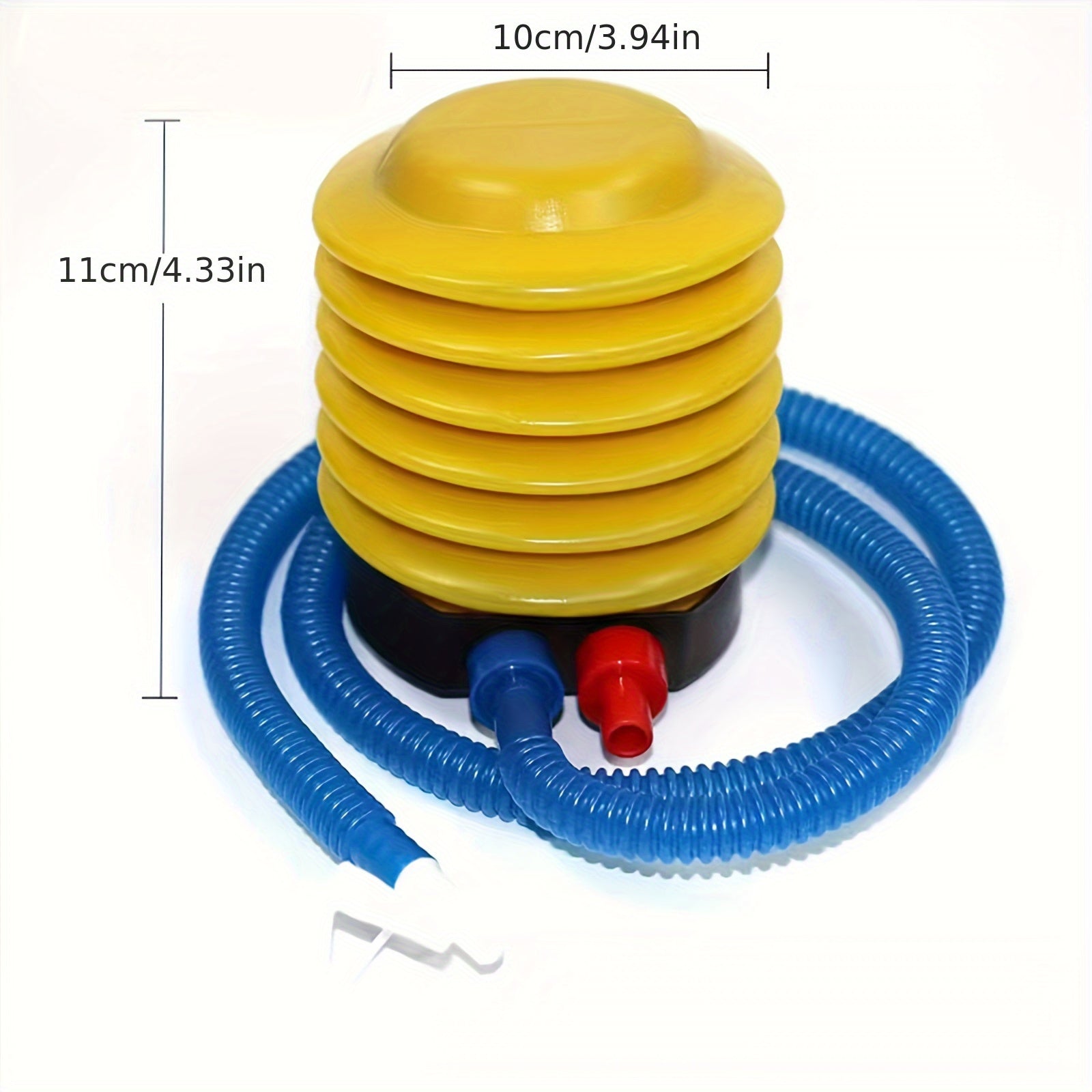 Portable Foot Pump for Balloons and Pool Floats