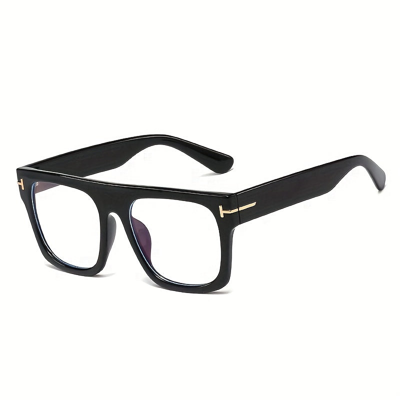 Anti Light Square Men's Glasses Protective Glasses For Reading