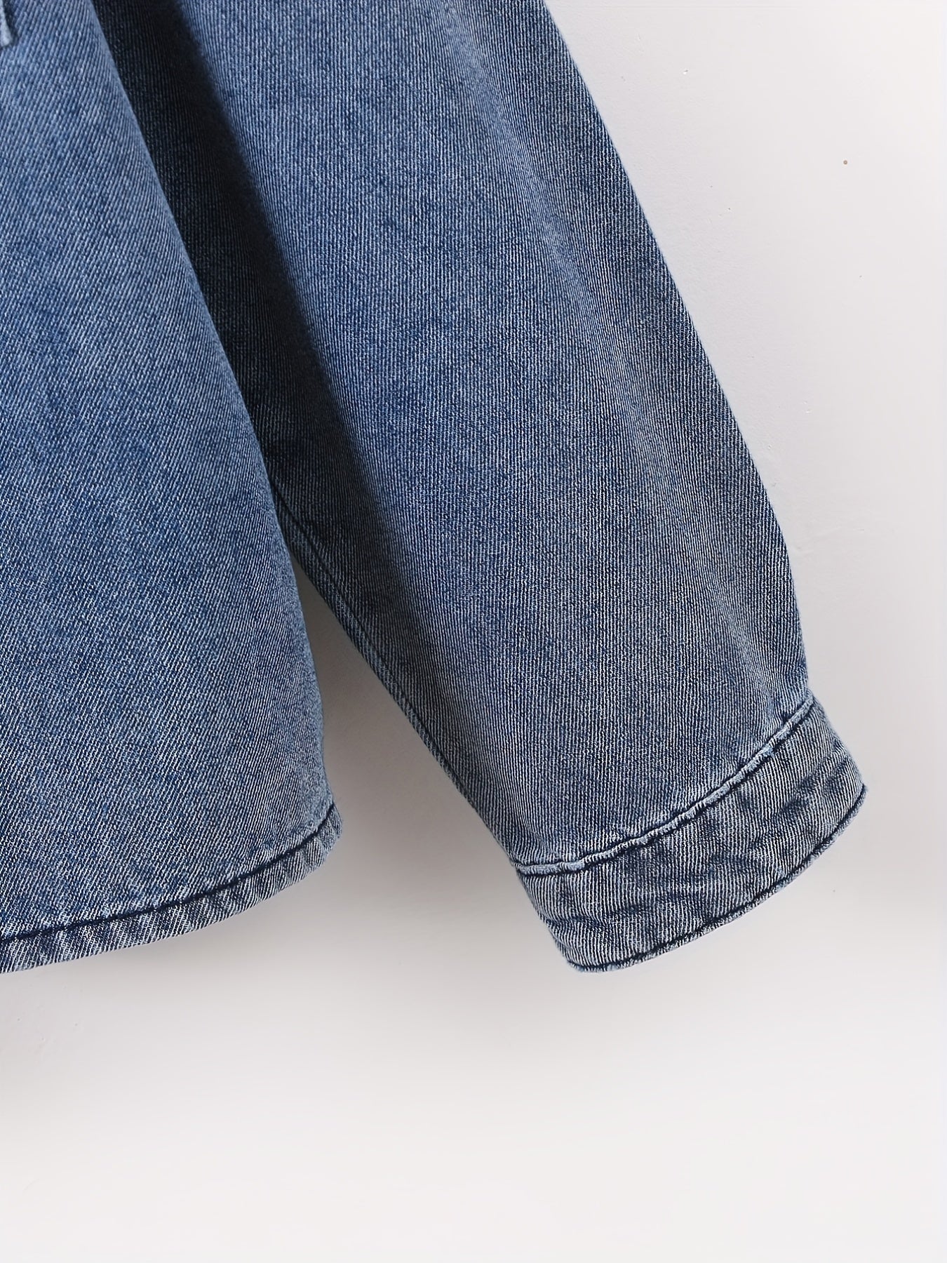 Boys Casual Denim Jacket Button Down