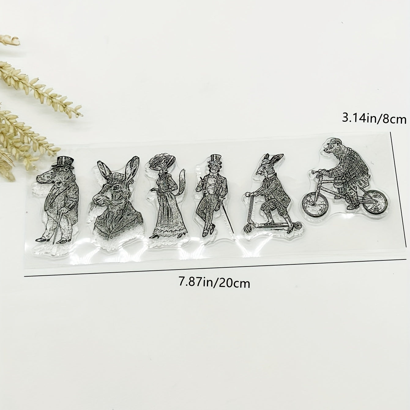 1pc Animal Stamp Painting Tool DIY Scrapbooking Decoration Silicone Seal