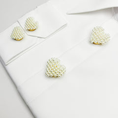 Heart Shaped Button Sets for Easy Shirt Decoration