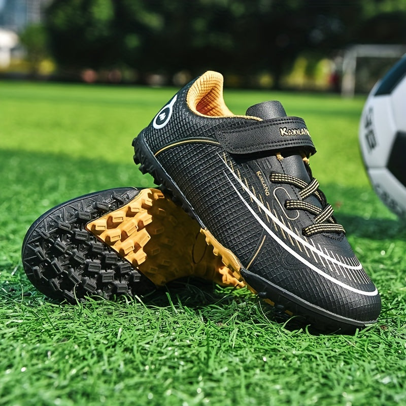 Kids Non slip Football Shoes Training TF Cleats Lightweight Soccer Shoes
