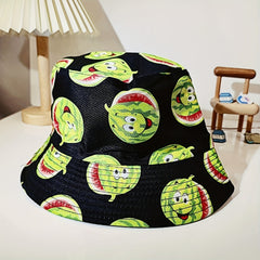 Fruit Hat Collection Sunscreen Sunshade Ultraviolet Breathable Hat Fisherman Hat
