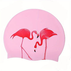 Cartoon Waterproof Kids Swimming Cap for Long Hair Girls and Boys