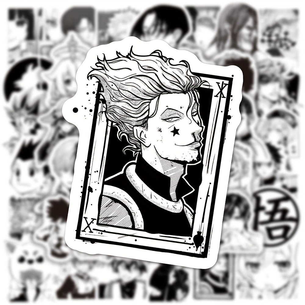 50pcs Anime Series Graffiti Stickers Waterproof Decorative DIY Creative Toys