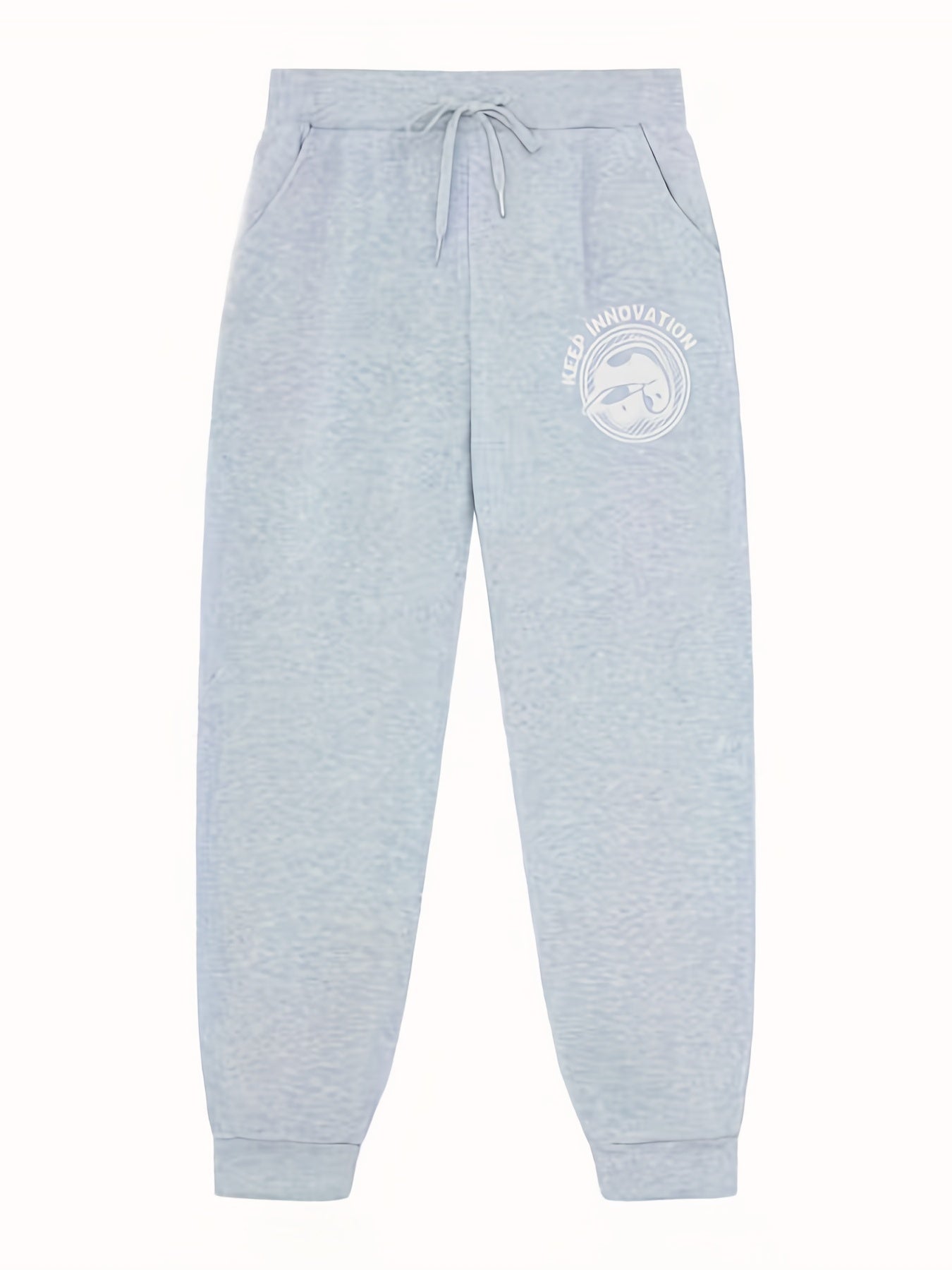 Innovation Print Joggers Men's Casual Sweatpants
