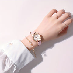Pointer Quartz Cat Watch For Girl Waterproof Gift