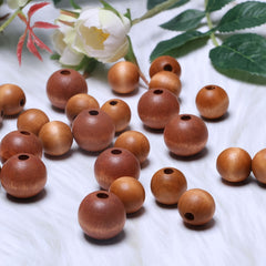 Natural Wooden Beads Rustic Wood Beads DIY Crafts Jewelry Making Supplies