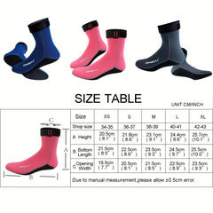 Anti Slip Neoprene Diving Boots For Swimming & Surfing