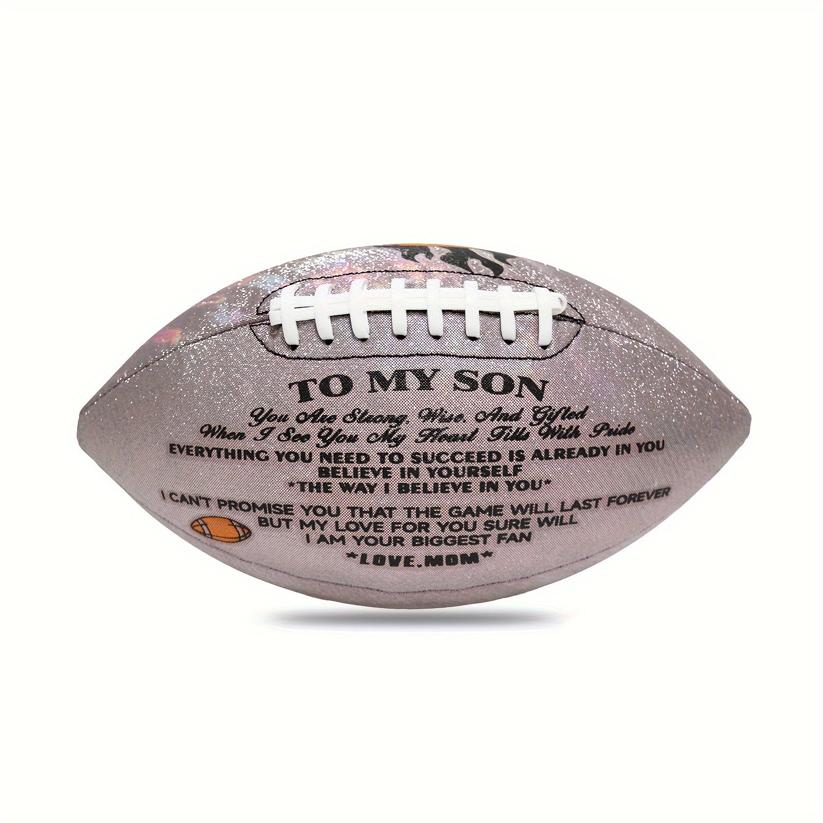 Engraved Size 9 Football - Christmas Gift for Son