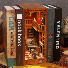 DIY Wooden Puzzle Book Stand - Green's Cabin Home Decoration