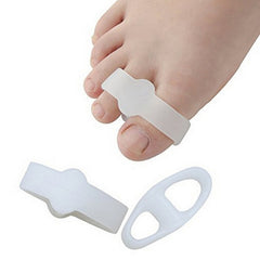 2pcs Silicone Toe Straightener Separator