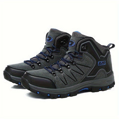 Men's High Top Hiking Boots Non Slip Lace Up Shoes