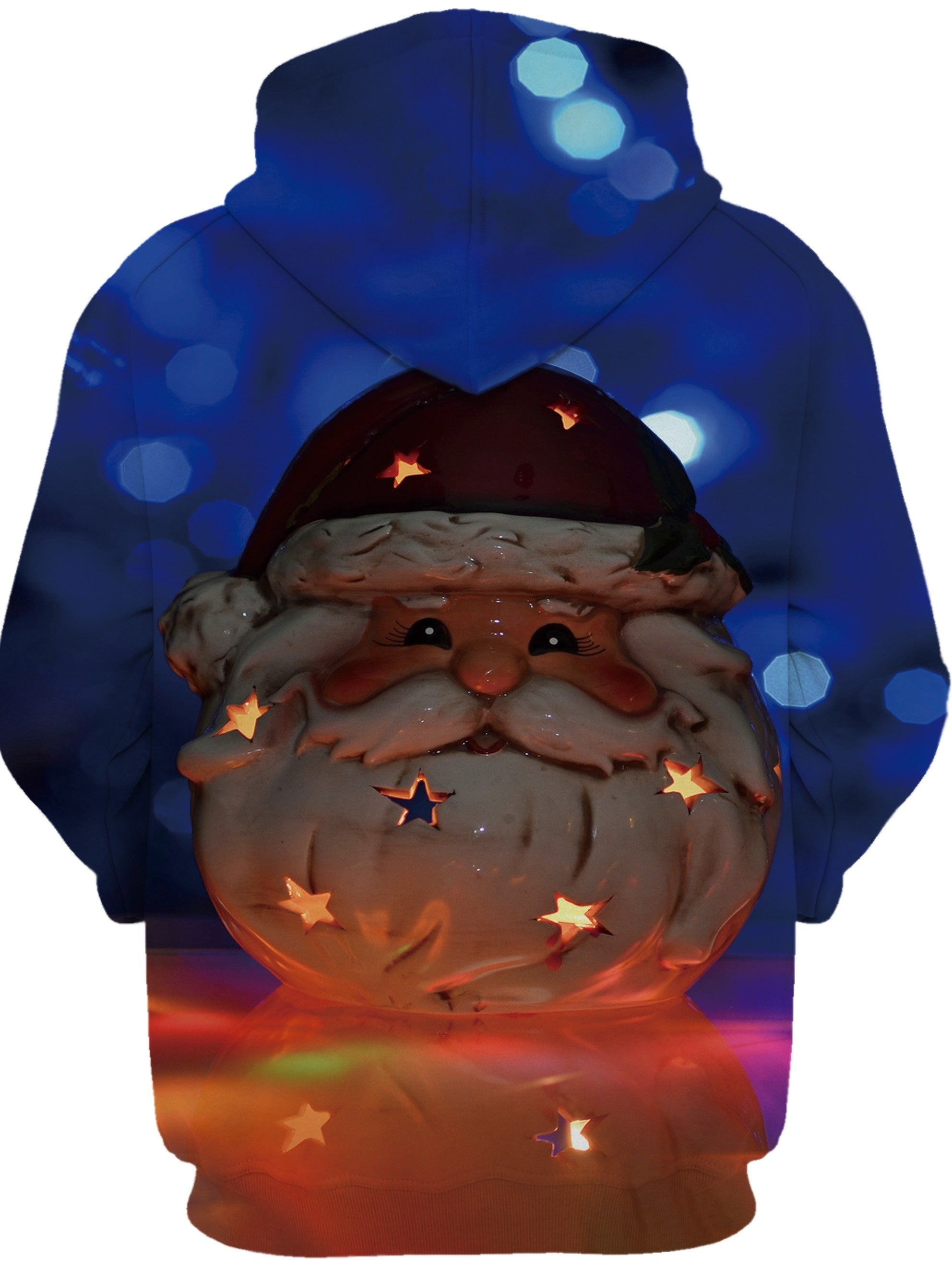 Christmas Santa Claus Print Hoodie for Men