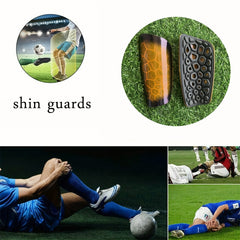 Adult Football Shin Guards Lightweight & Durable Soccer Leg