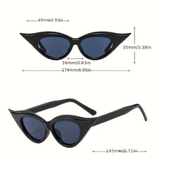 Y2K Cat Eye Sunglasses UV400 Block Shades