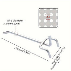 20pcs Supermarket Display Cabinet Storage Accessories
