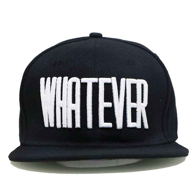Hip hop Dance Hat Alphabet Embroidery Sunscreen Baseball Cap