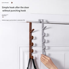 2pcs Clothes Hanger Coat Hook Door Back Hook Hanging Clothes Hanger
