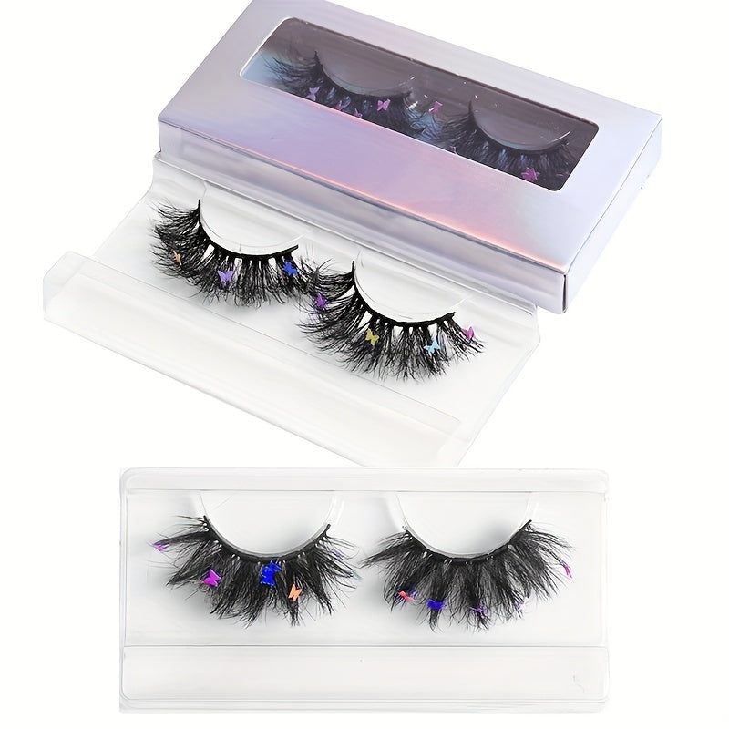 Fluffy Butterfly False Eyelashes Volume Messy and Curly Lashes
