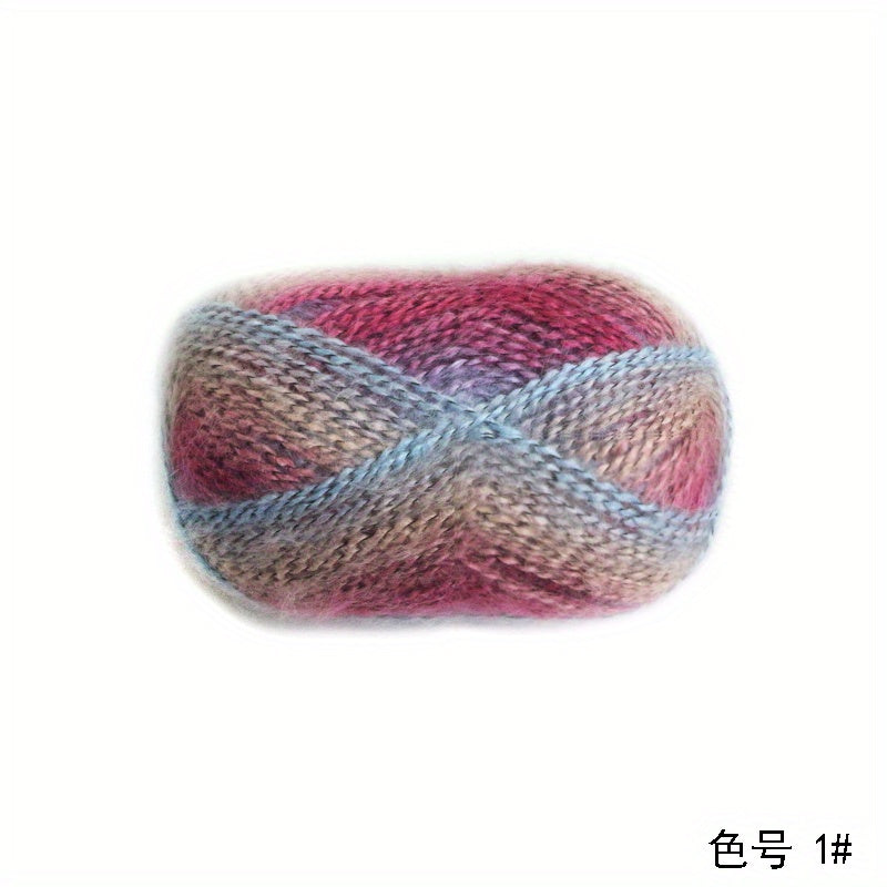 3pcs Gradient Iceland Wool Yarn DIY Crochet Knit Sweaters Scarves Hats