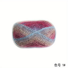 3pcs Gradient Iceland Wool Yarn DIY Crochet Knit Sweaters Scarves Hats