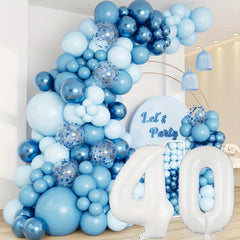 138pcs Balloon Kit With 81 28 Cm Number Balloons