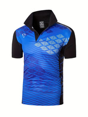 Men's Quick Dry Sport Tee for Tennis Golf Bowling