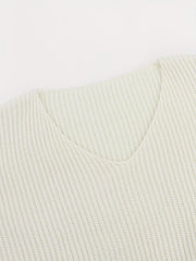 Colorblock Leopard Print Button Decor Lantern Sleeve V Neck Jumper