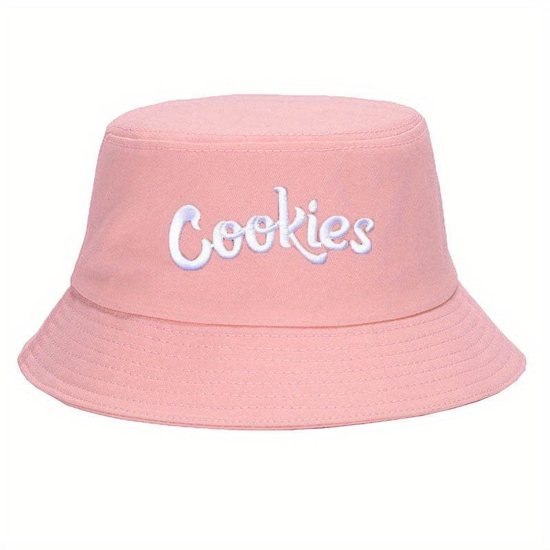Classic Cookies Embroidered Men's Bucket Hat Fisherman Cap