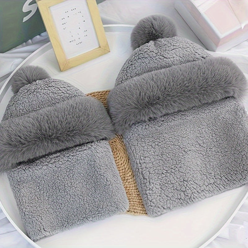 Winter Ear Protection Hat Windproof Outdoor Cycling Hat Thickened Warm Keeping