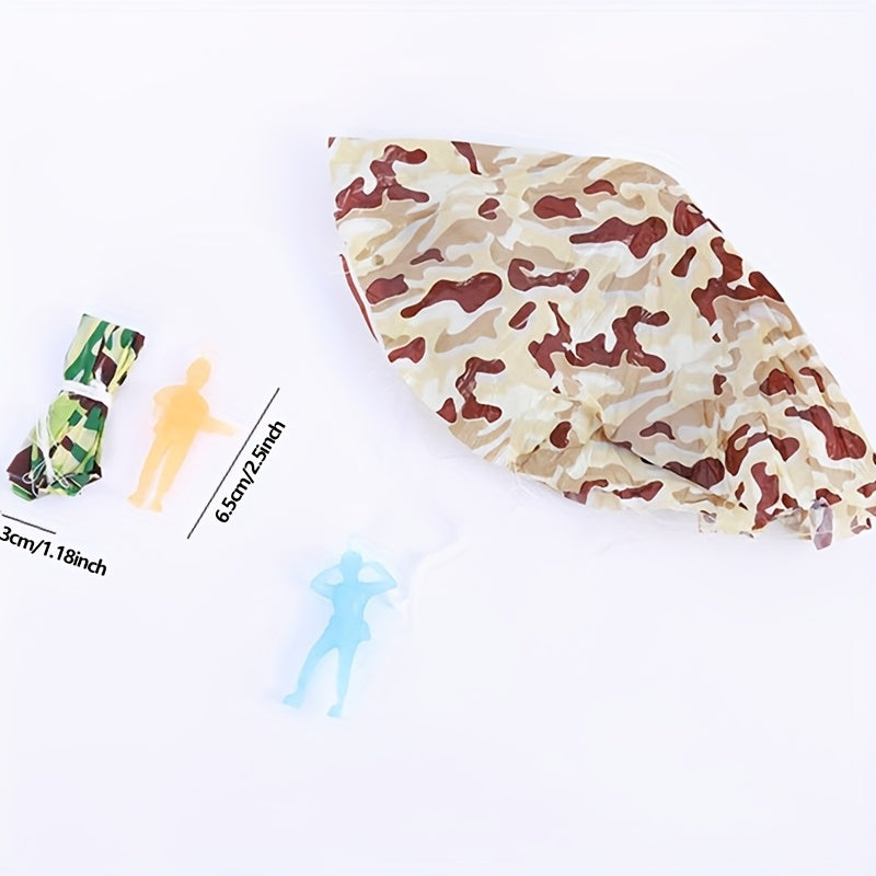 10 Glowing Parachute Figures for Nighttime Games