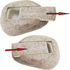 Simulation Stone Key Box Outdoor Garden Storage Container