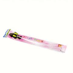 10pcs Colorful LED Luminous Braids for Festivals and Parties
