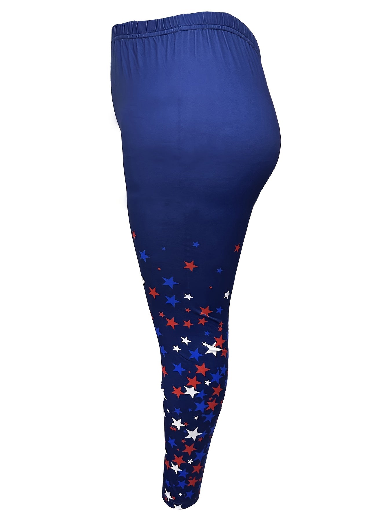 Star Print High Rise Leggings