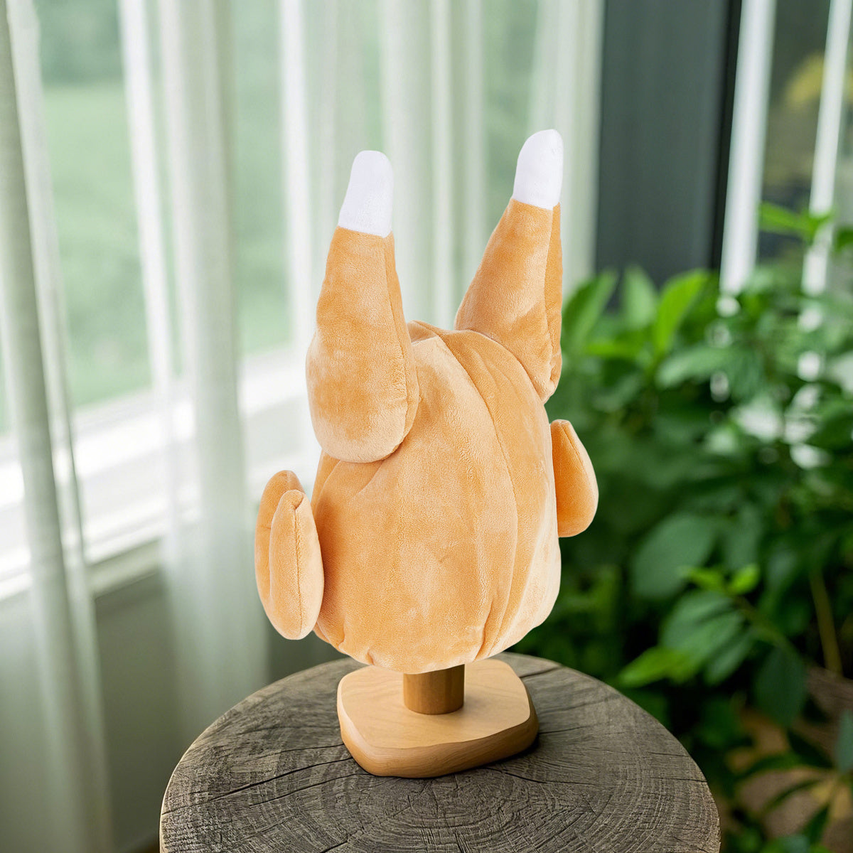 Interactive Turkey Hat with Moving Eyes & Wings