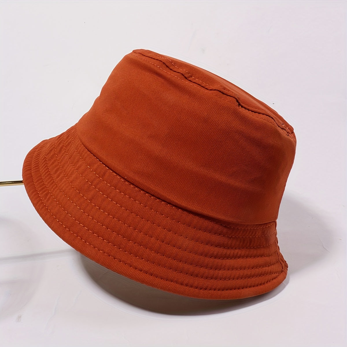 Smiling Face Print Fisherman Cap Cartoon Coffee Bucket Hat